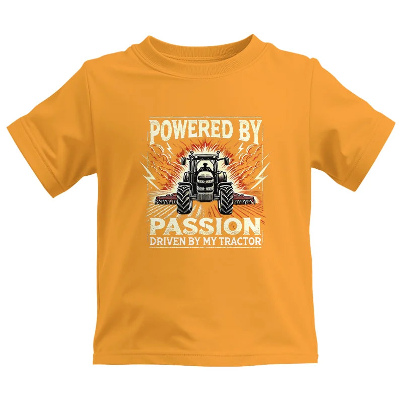 Powered By Passion Driven By My Tractor 4 - Kids Heavy Cotton™ Tee