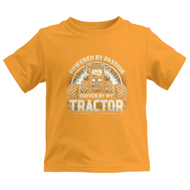 Powered By Passion Driven By My Tractor 6 - Kids Heavy Cotton™ Tee