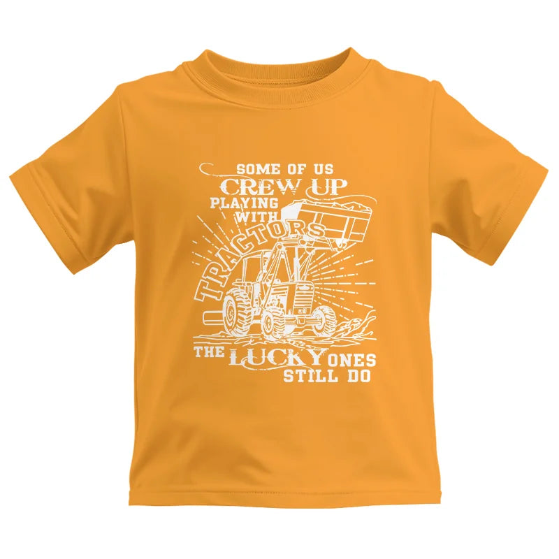 Some Of Us Grew Up Playing With Tractors 1 - Kids Heavy Cotton™ Tee