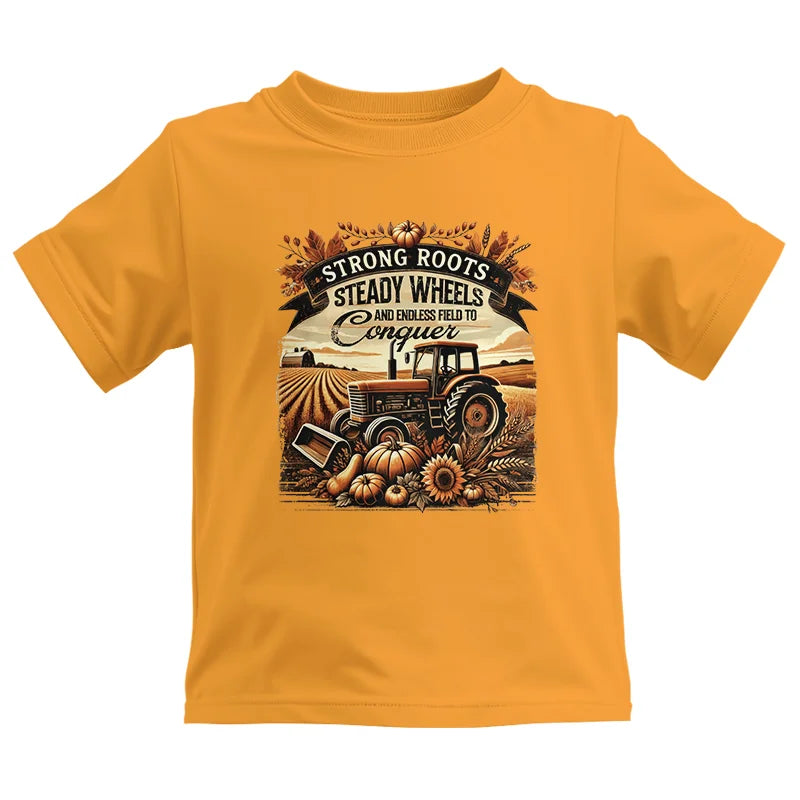 Thanksgiving Farmer Endless Fields To Conquer 2 - Kids Heavy Cotton™ Tee