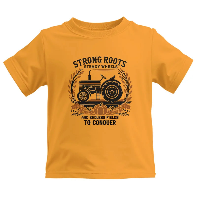 Thanksgiving Farmer Endless Fields To Conquer 3 - Kids Heavy Cotton™ Tee