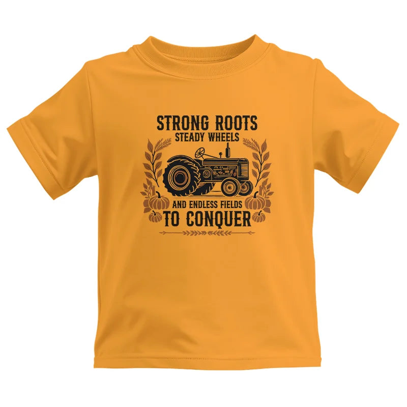 Thanksgiving Farmer Endless Fields To Conquer 5 - Kids Heavy Cotton™ Tee