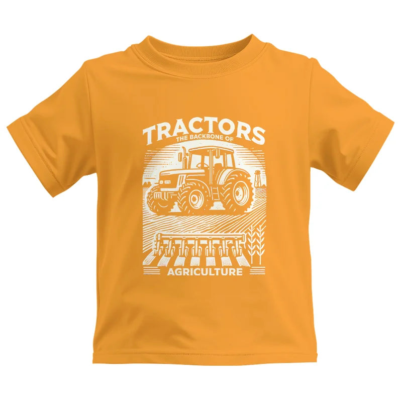 Image of Tractors The Backbone Of Agriculture - Kids Heavy Cotton™ Tee