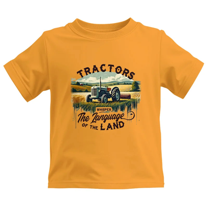 Tractors Whisper The Language Of The Land 2 - Kids Heavy Cotton™ Tee