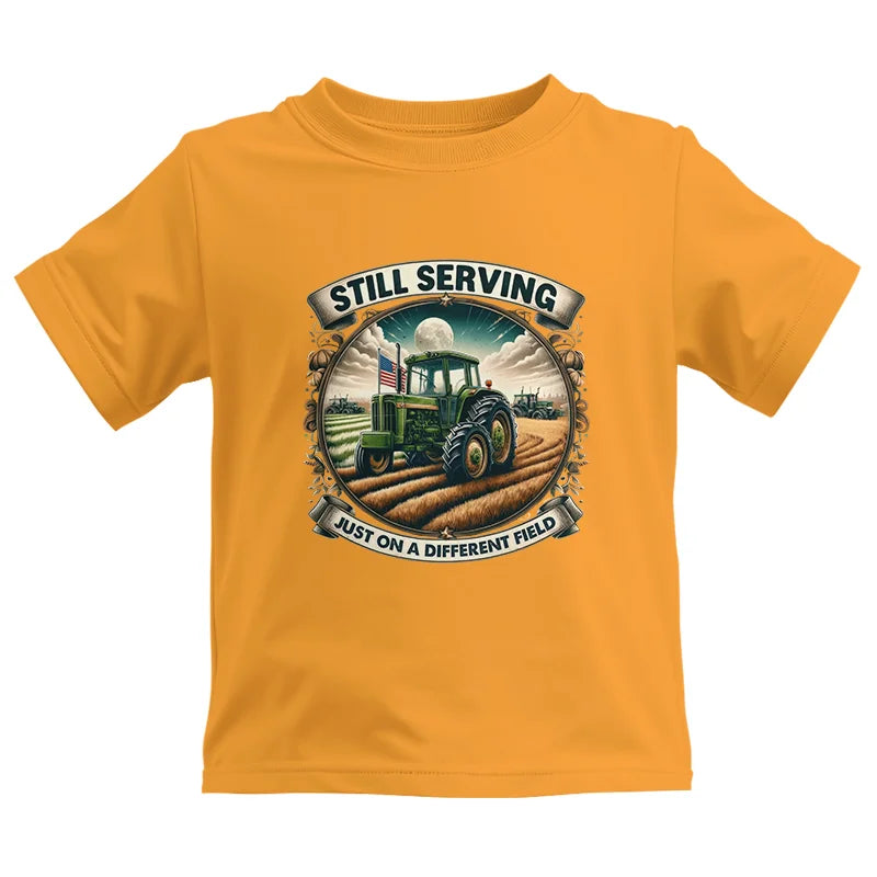 Image of Veteran Farmer Still Serving 4 - Kids Heavy Cotton™ Tee