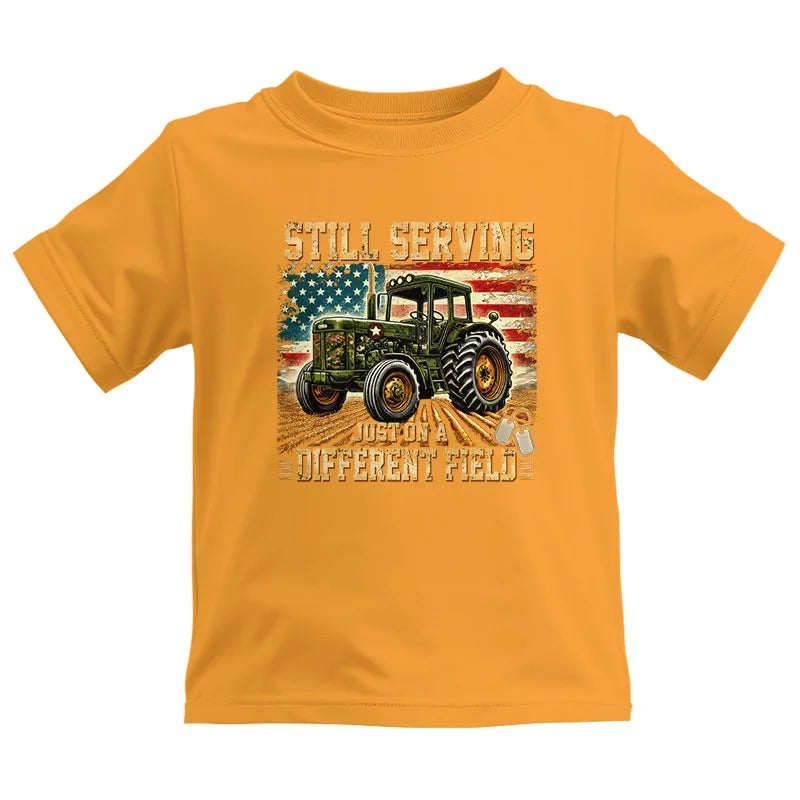 Image of Veteran Farmer Still Serving 7 - Kids Heavy Cotton™ Tee