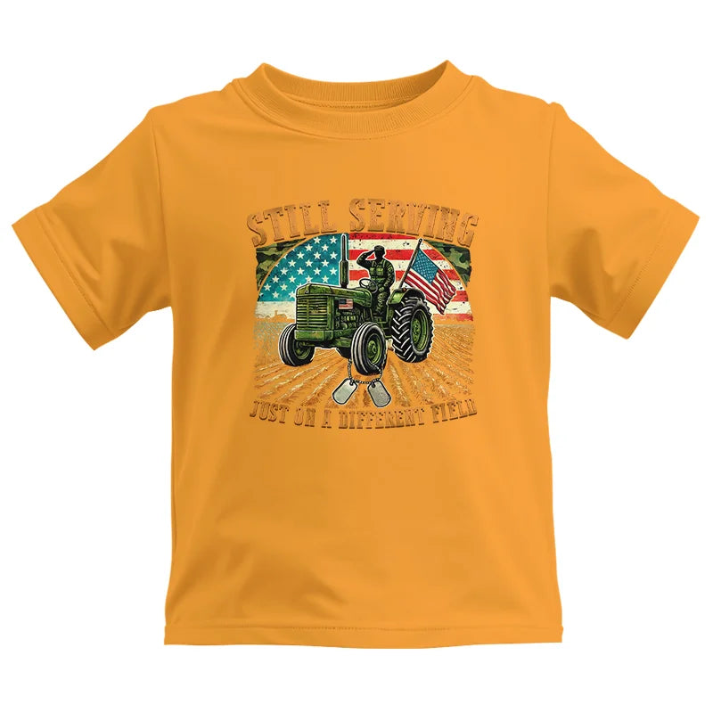 Veteran Farmer Still Serving 9 - Kids Heavy Cotton™ Tee