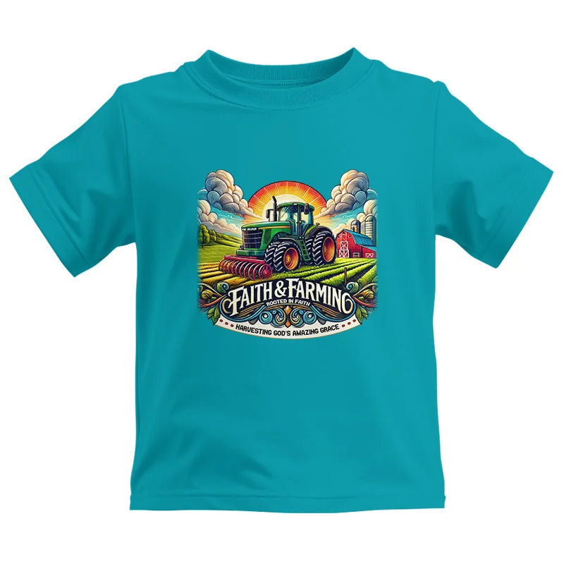 Faith and Farming 5 - Kids Heavy Cotton™ Tee