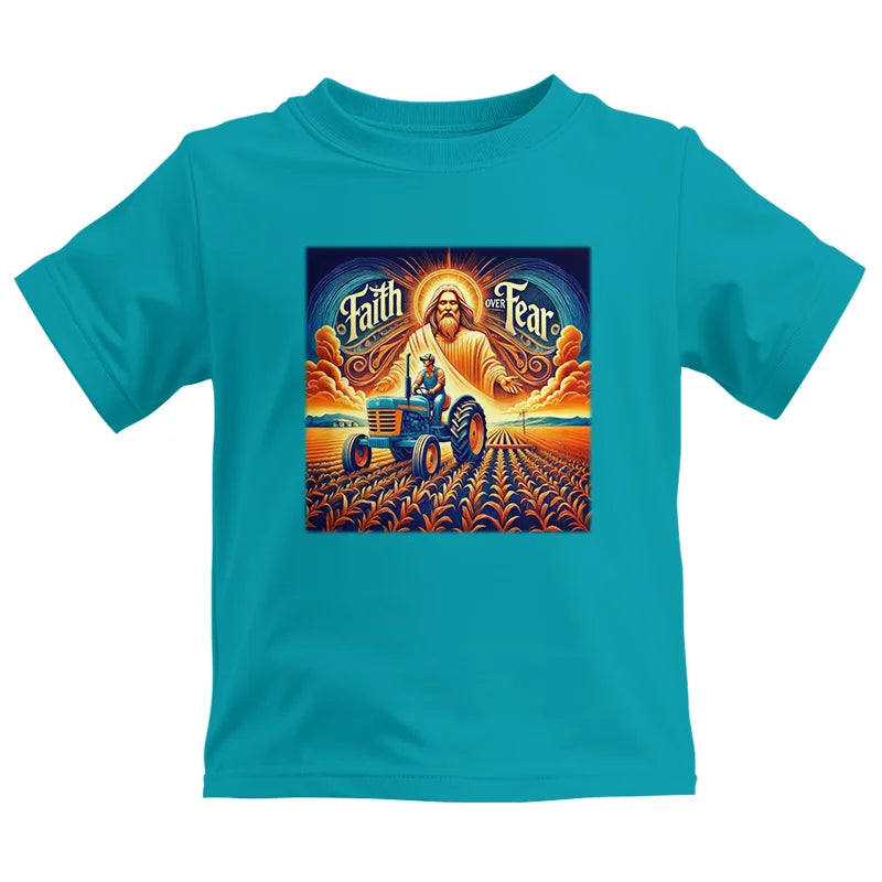 Faith Over Fear 1 - Kids Heavy Cotton™ Tee