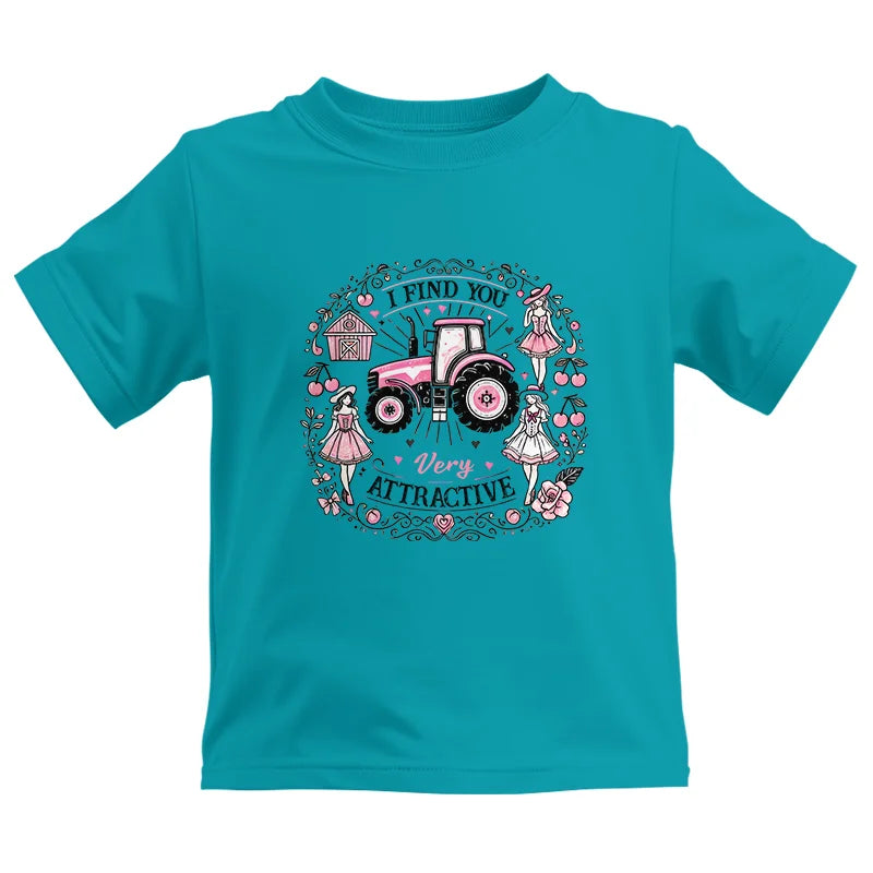 Image of I Find You Very Attractive Pink Cherry - Kids Heavy Cotton™ Tee