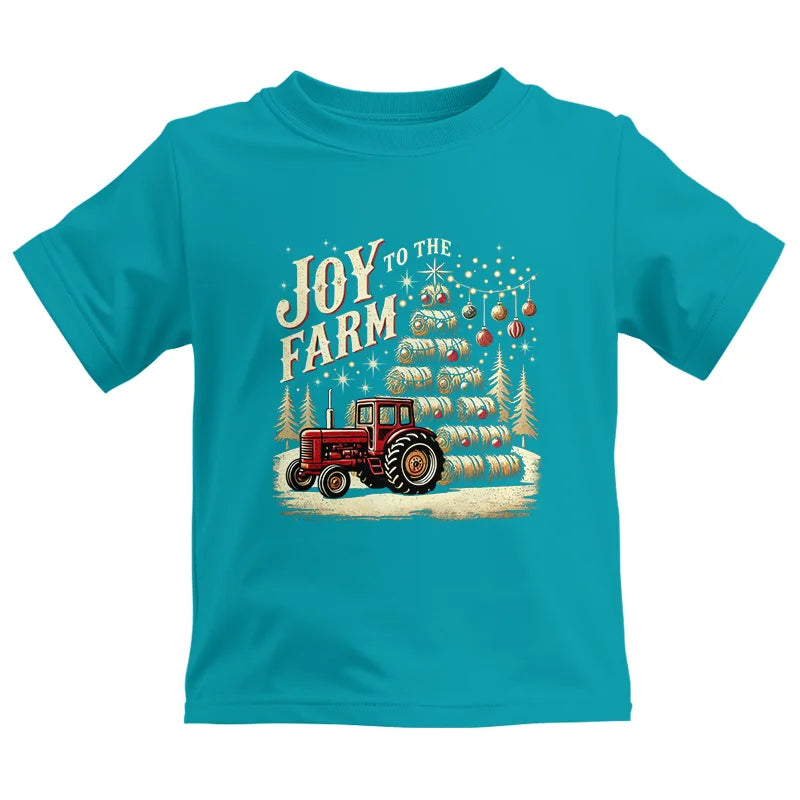 Joy To The Farm - Kids Heavy Cotton™ Tee