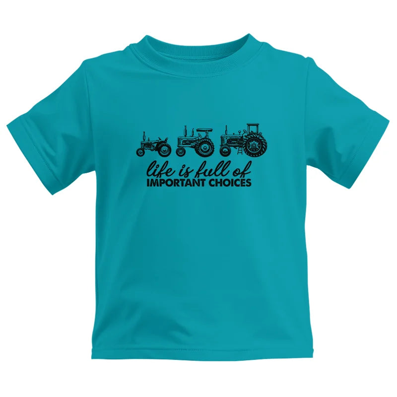 Life Is Full Of Important Choices 10 - Kids Heavy Cotton™ Tee