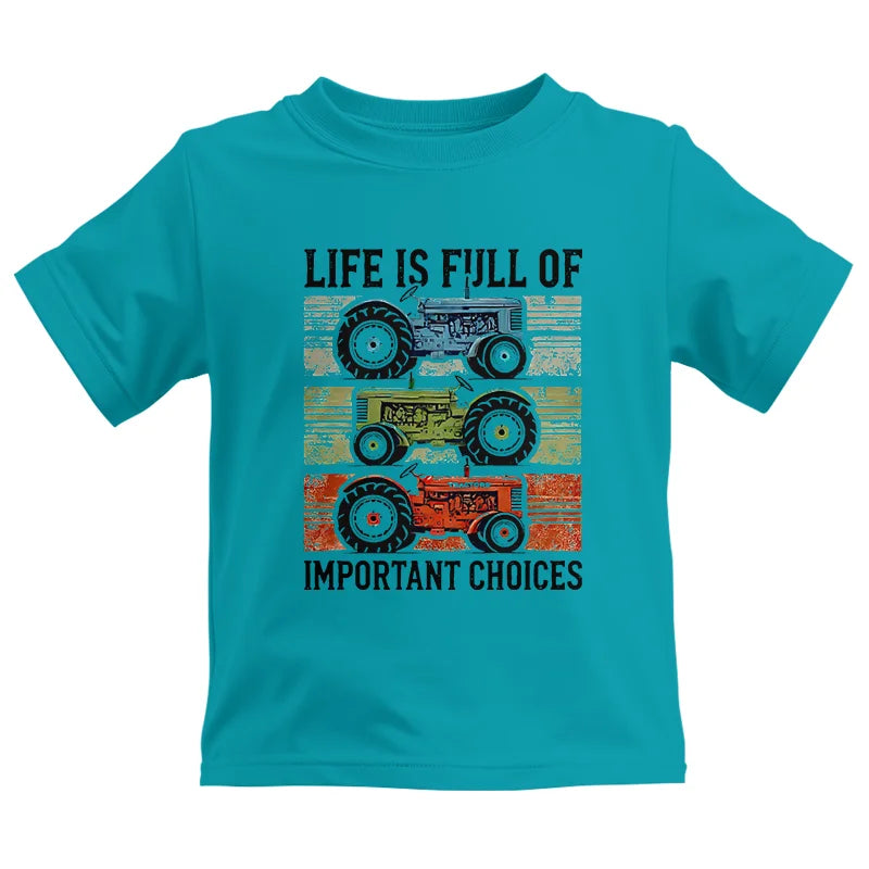 Image of Life Is Full Of Important Choices 3 - Kids Heavy Cotton™ Tee