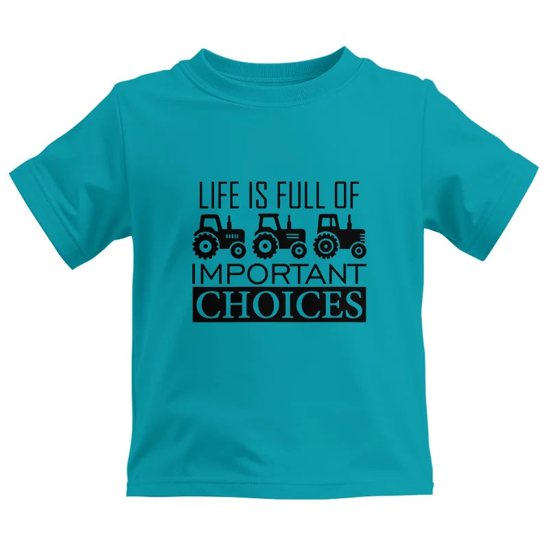 Image of Life Is Full Of Important Choices 35 - Kids Heavy Cotton™ Tee