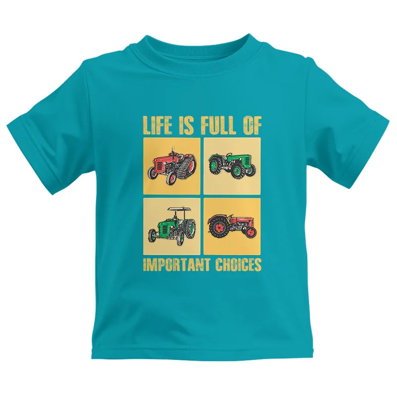 Life Is Full Of Important Choices 38 - Kids Heavy Cotton™ Tee