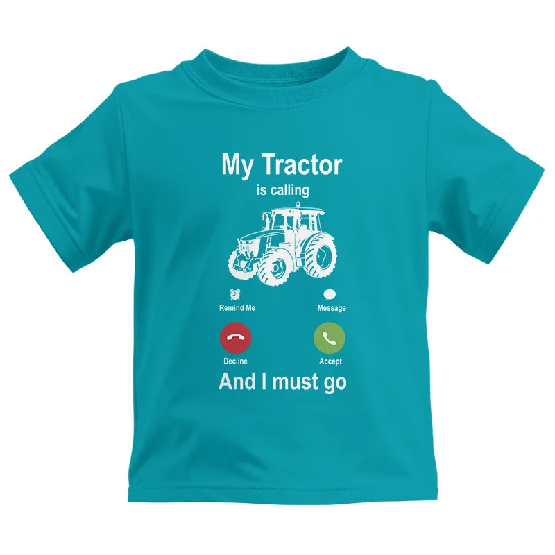 My Tractor Is Calling - Kids Heavy Cotton™ Tee