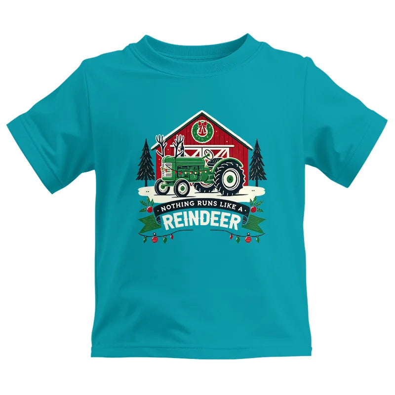 Nothing Runs Like A Reindeer 2 - Kids Heavy Cotton™ Tee