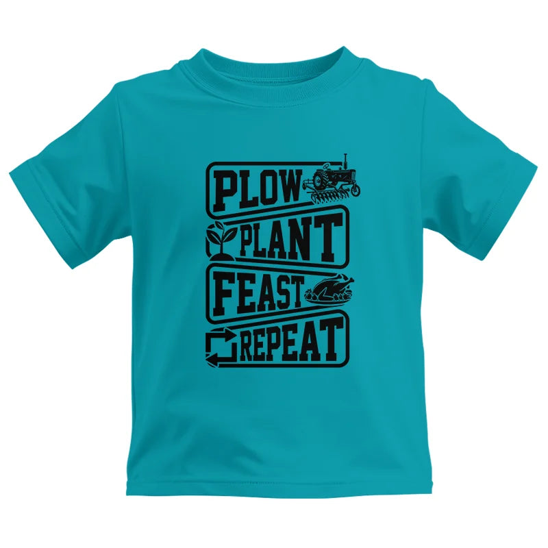 Image of Plow Plant Feast Repeat 1 - Kids Heavy Cotton™ Tee