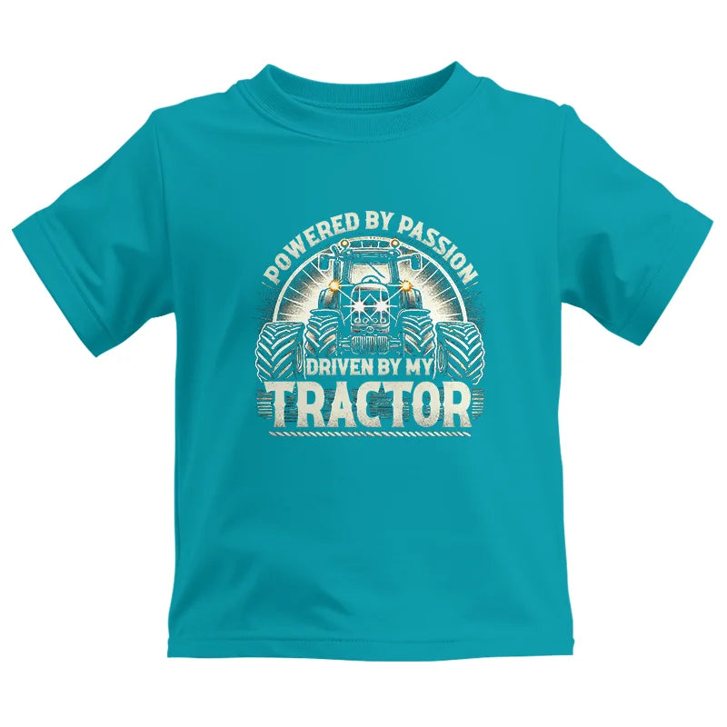 Image of Powered By Passion Driven By My Tractor 6 - Kids Heavy Cotton™ Tee