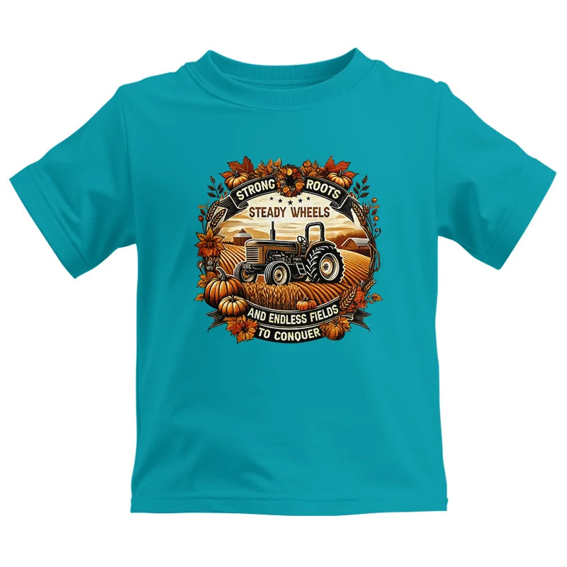 Image of Thanksgiving Farmer Endless Fields To Conquer 1 - Kids Heavy Cotton™ Tee