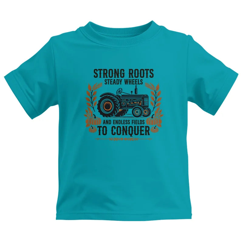 Thanksgiving Farmer Endless Fields To Conquer 5 - Kids Heavy Cotton™ Tee