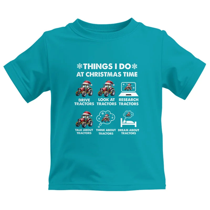 Image of Things I Do At Christmas Time - Kids Heavy Cotton™ Tee