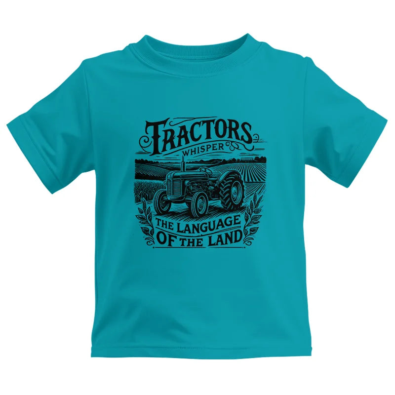 Image of Tractors Whisper The Language Of The Land 1 - Kids Heavy Cotton™ Tee