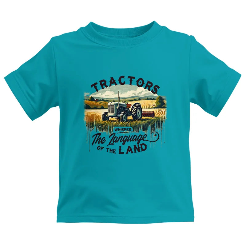 Tractors Whisper The Language Of The Land 2 - Kids Heavy Cotton™ Tee