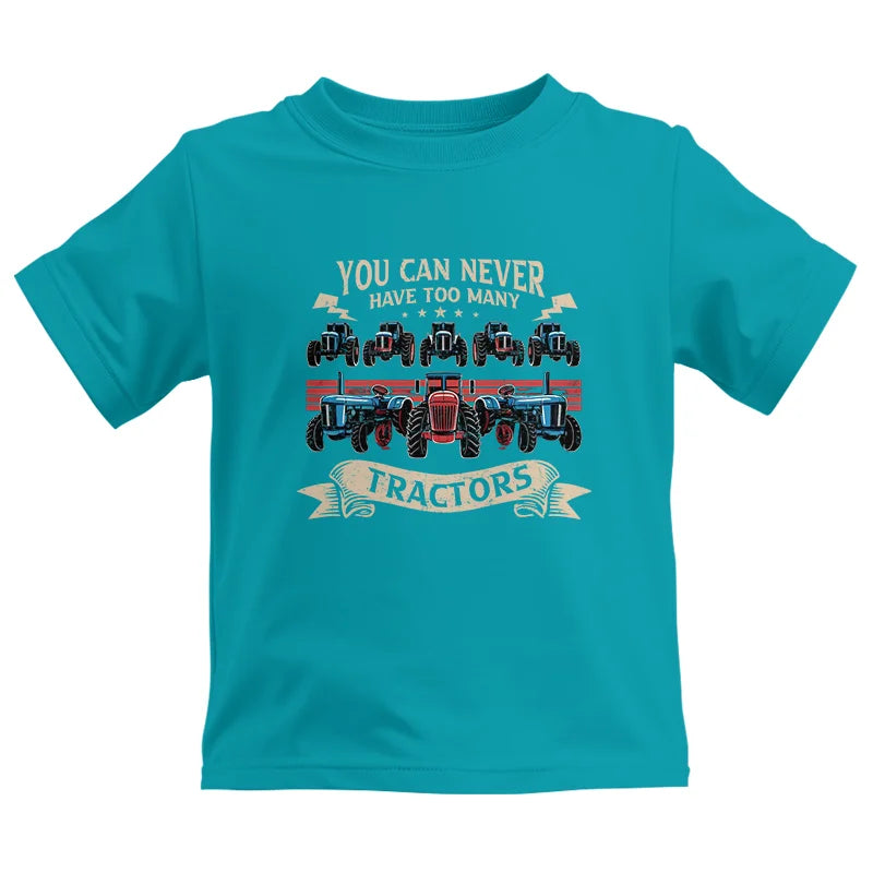 Image of You Can Never Have Too Many Tractor - Kids Heavy Cotton™ Tee