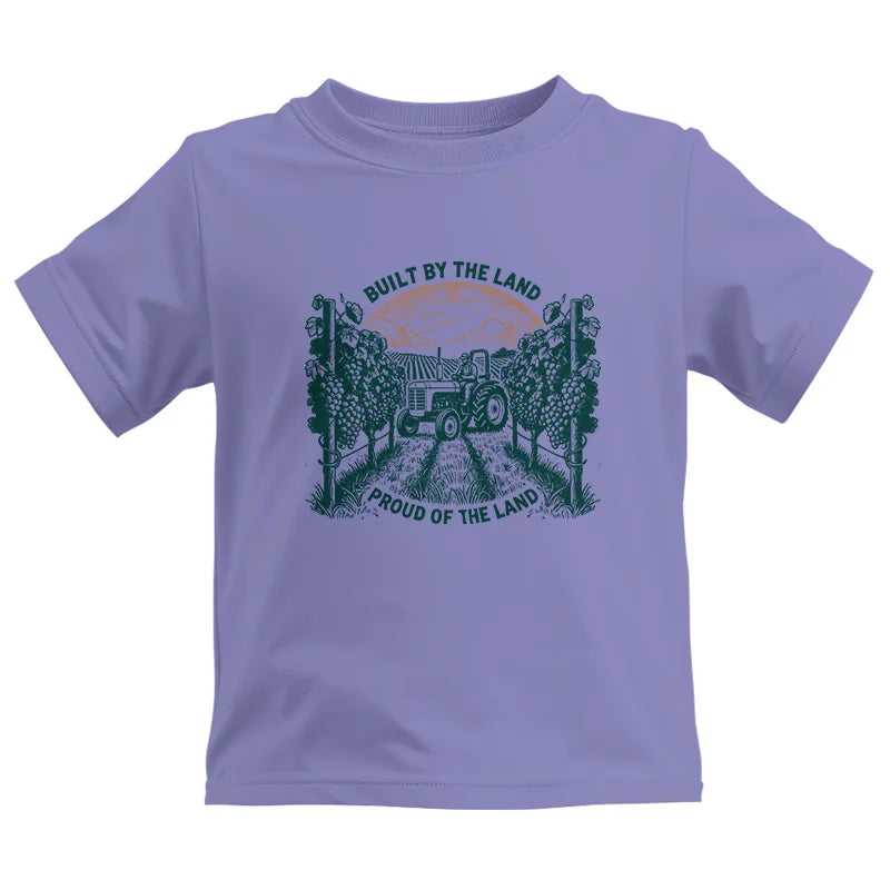 Image of Built By Land Proud Land Grape Garden 2 - Kids Heavy Cotton™ Tee