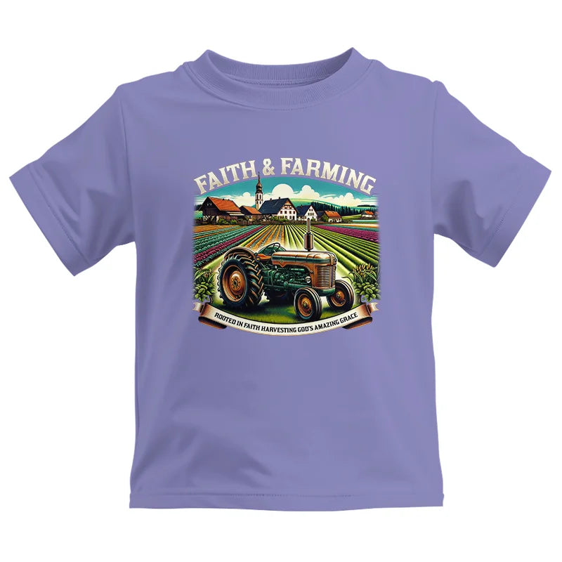 Image of Faith And Farming 4 - Kids Heavy Cotton™ Tee