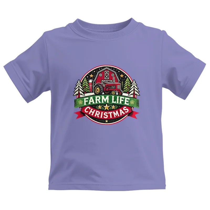 Farm Life Christmas 3 - Kids Heavy Cotton™ Tee