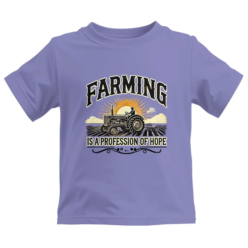 Image of Farming Is A Profession Of Hope 1 - Kids Heavy Cotton™ Tee