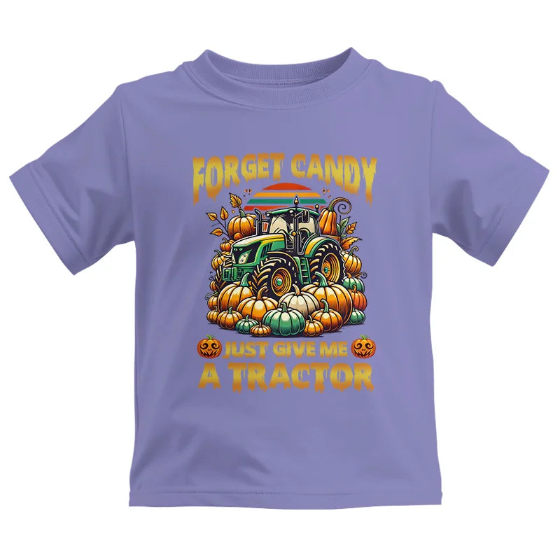 Forget Candy Just Give Me A Tractor - Kids Heavy Cotton™ Tee