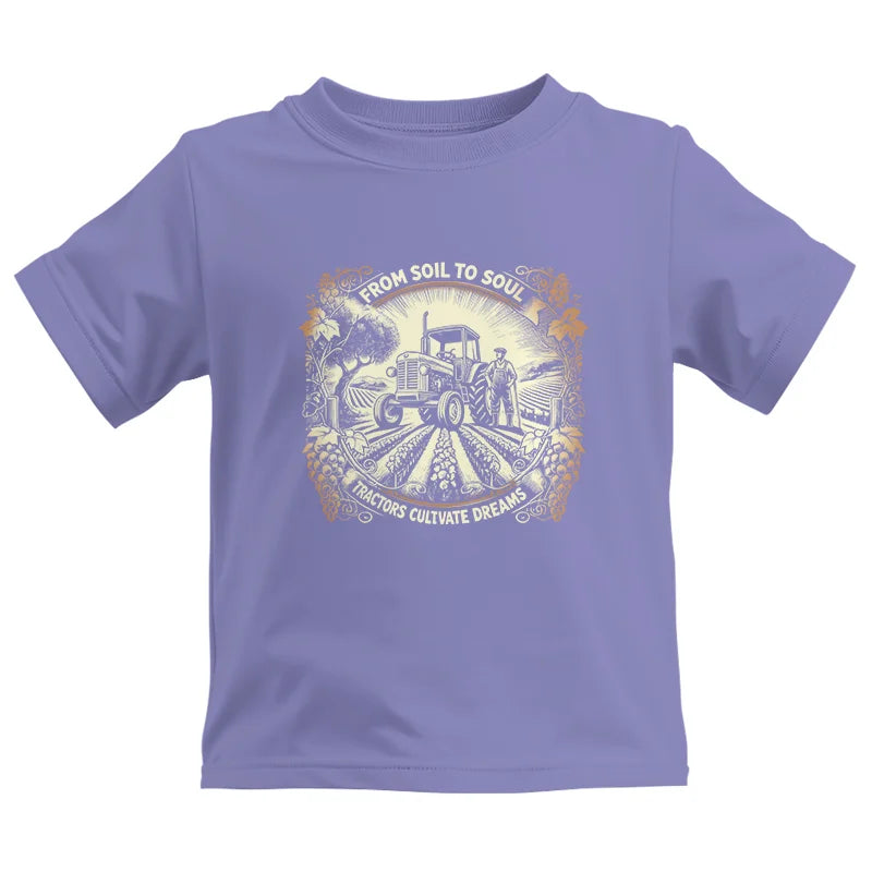 Image of From Soil To Soul_Tractors Cultivate Dreams 2 - Kids Heavy Cotton™ Tee