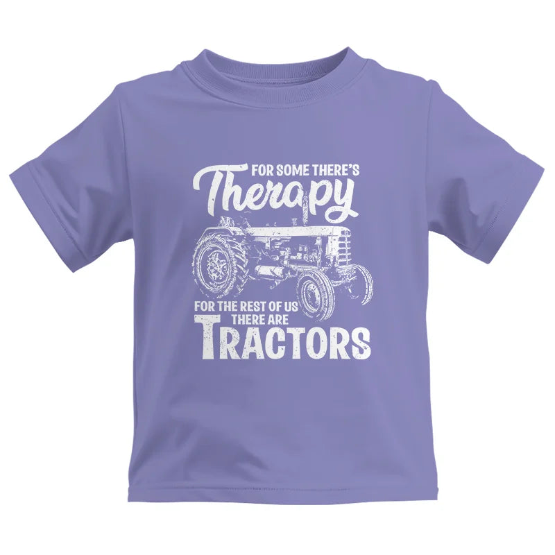 Funny Farmer Therapy Vintage Tractor Lover - Kids Heavy Cotton™ Tee