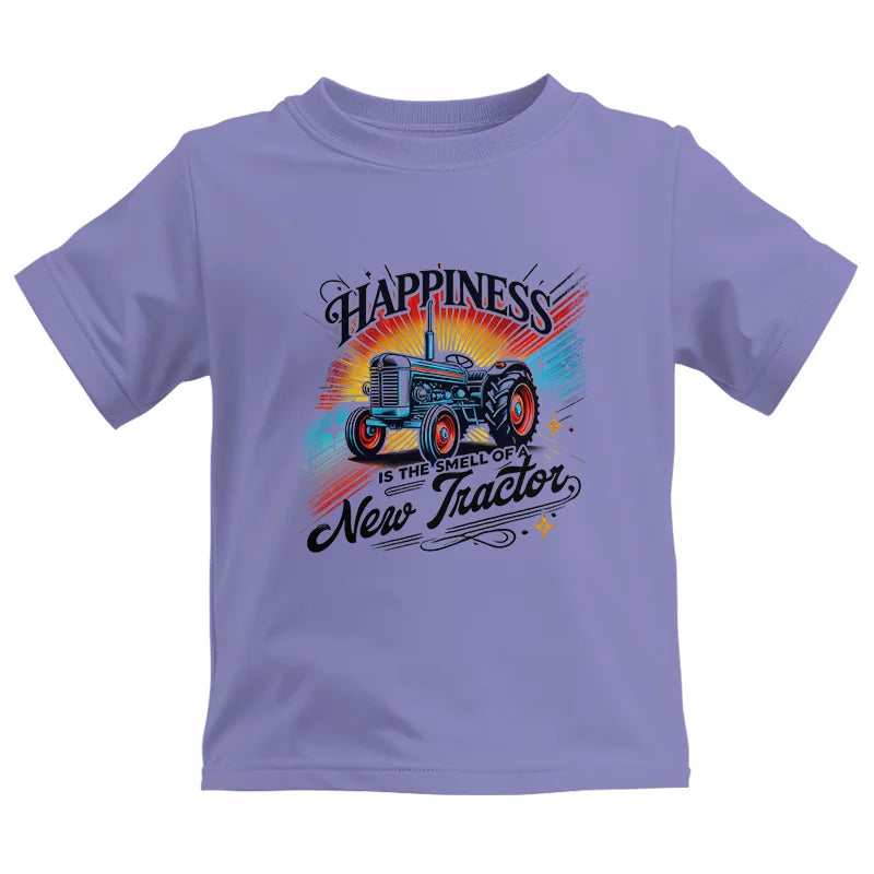 Happiness Is The Smell Of A New Tractor - Kids Heavy Cotton™ Tee