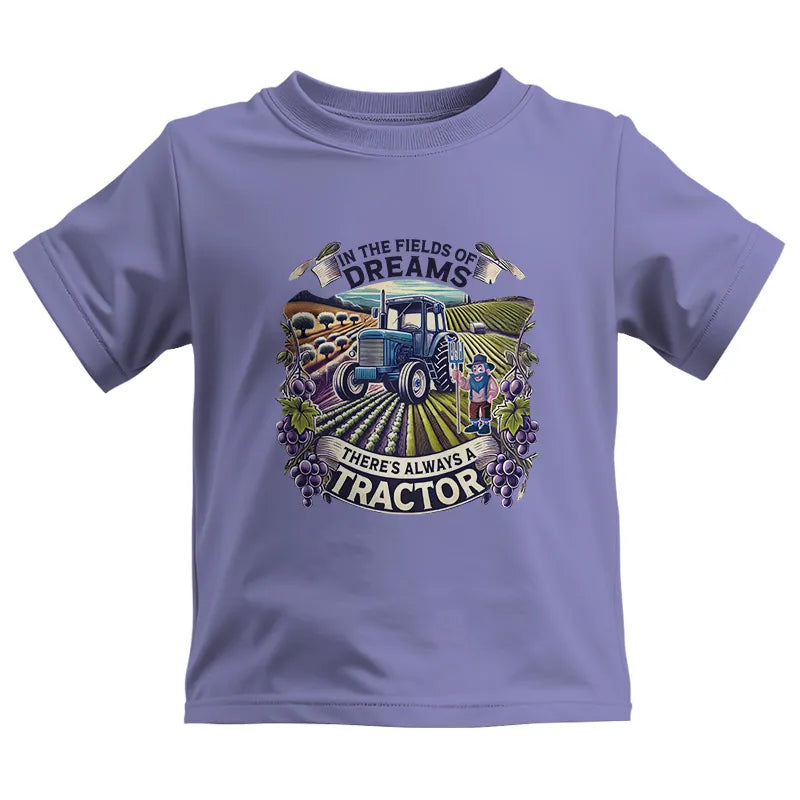 Image of In The Fields Of Dreams There's Always A Tractor 1 - Kids Heavy Cotton™ Tee