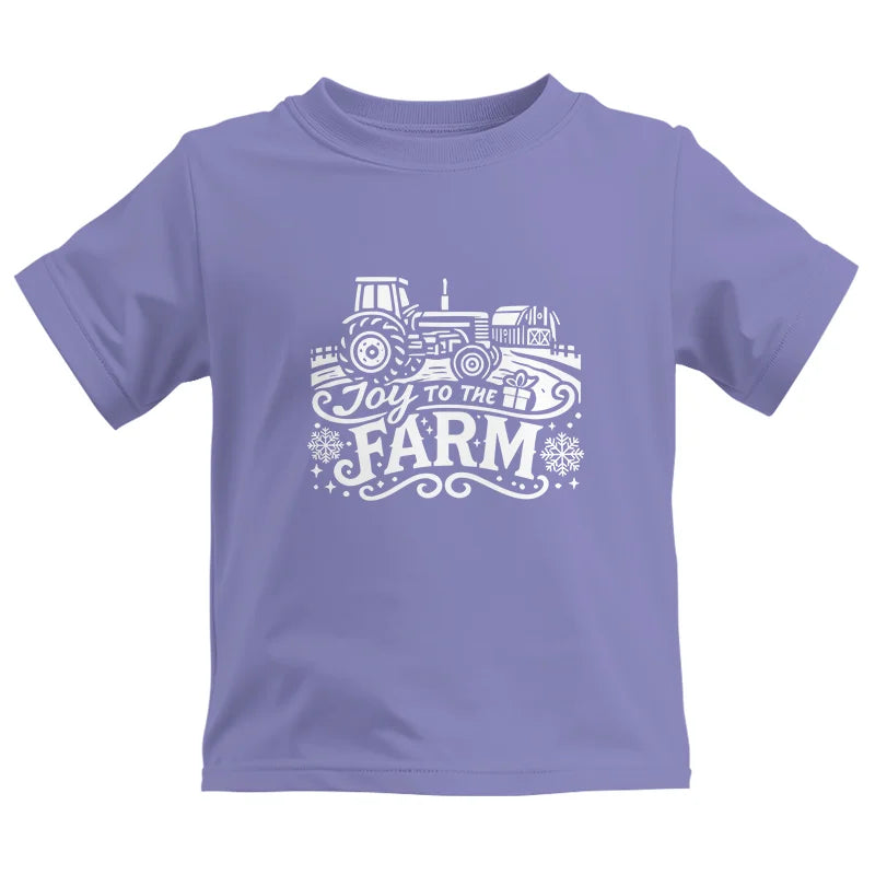 Joy To The Farm 1 - Kids Heavy Cotton™ Tee