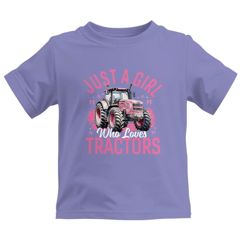 Just A Girl Who Loves Tractors 2 - Kids Heavy Cotton™ Tee