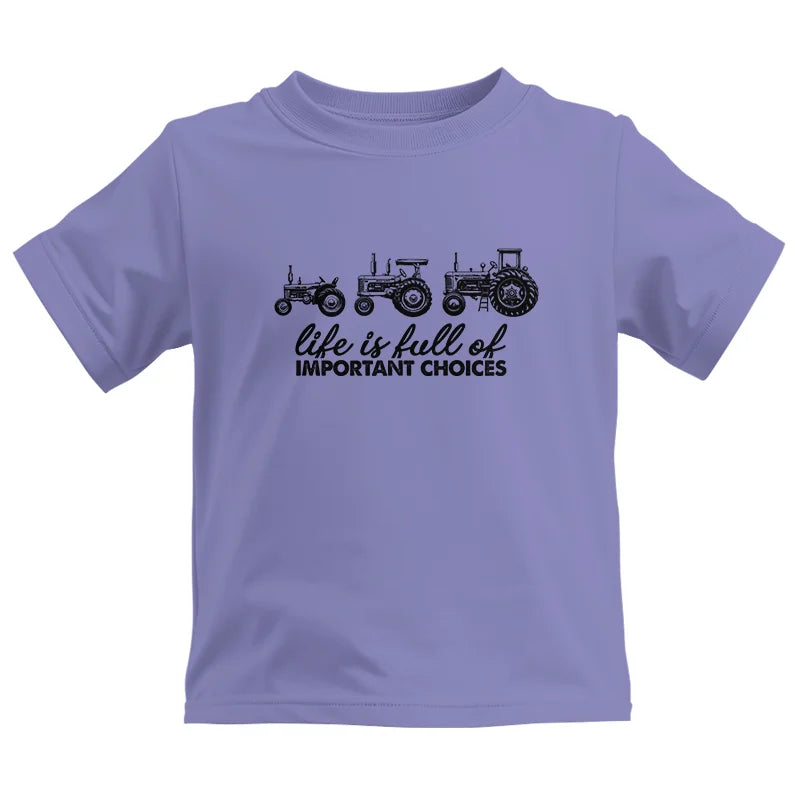 Image of Life Is Full Of Important Choices 10 - Kids Heavy Cotton™ Tee