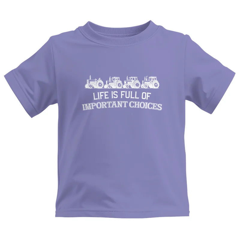 Life Is Full Of Important Choices 11 - Kids Heavy Cotton™ Tee