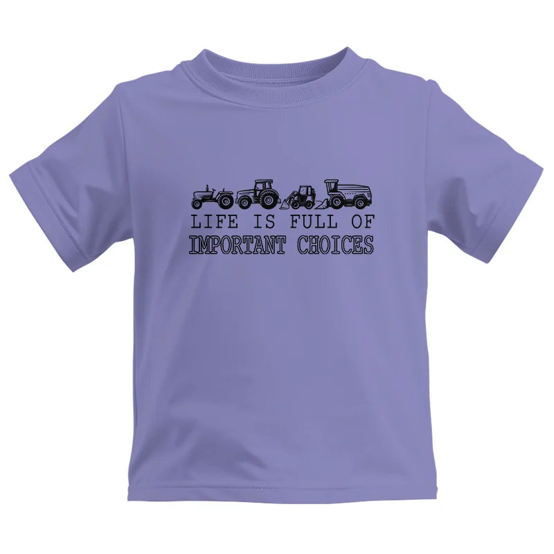 Life Is Full Of Important Choices 14 - Kids Heavy Cotton™ Tee