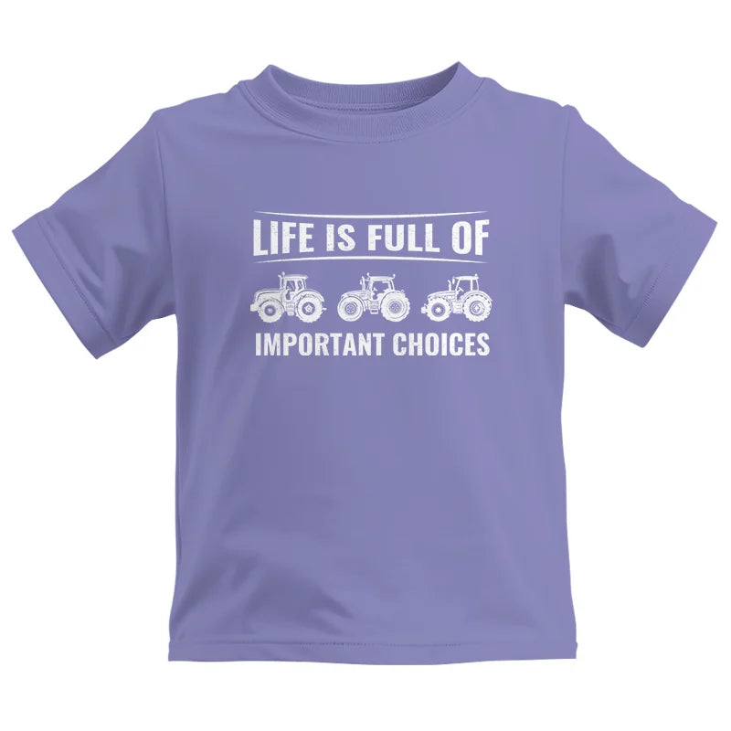 Life Is Full Of Important Choices 16 - Kids Heavy Cotton™ Tee