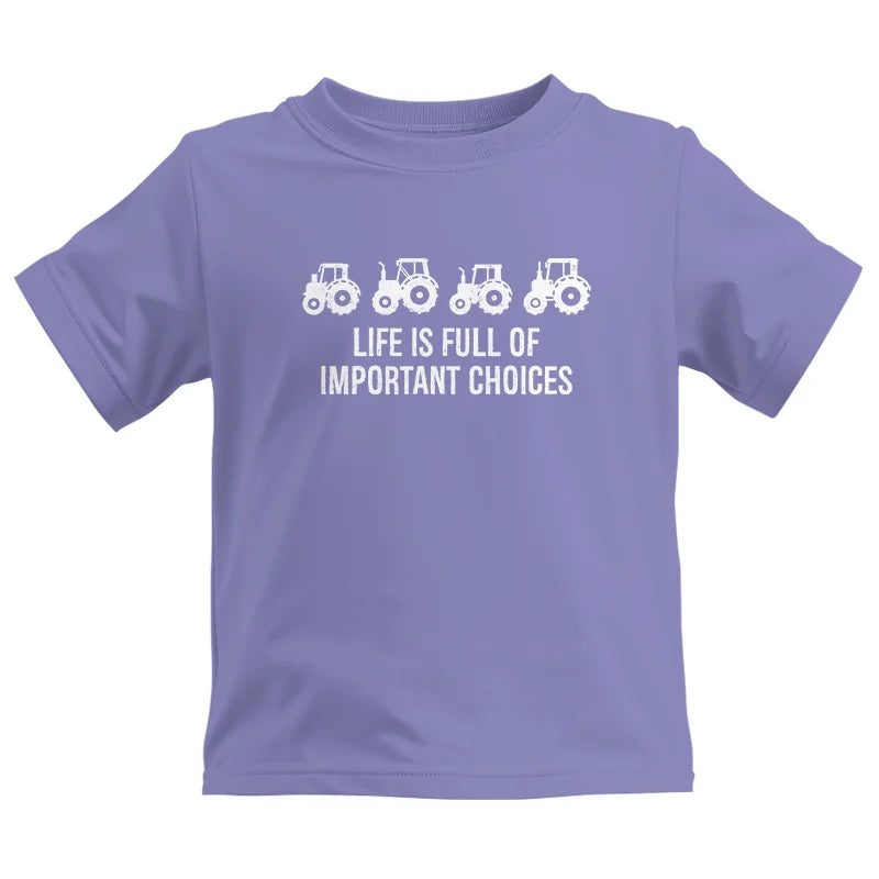 Image of Life Is Full Of Important Choices 18 - Kids Heavy Cotton™ Tee