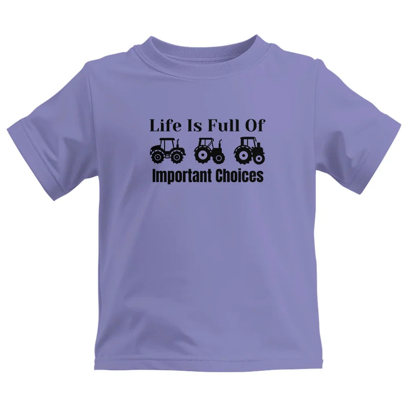 Life Is Full Of Important Choices 22 - Kids Heavy Cotton™ Tee