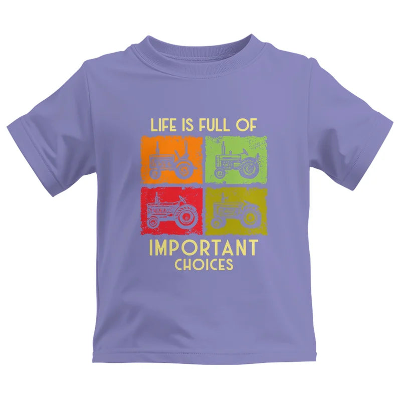 Image of Life Is Full Of Important Choices 33 - Kids Heavy Cotton™ Tee