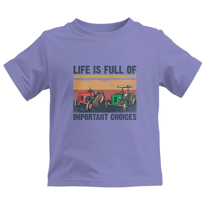 Image of Life Is Full Of Important Choices 37 - Kids Heavy Cotton™ Tee