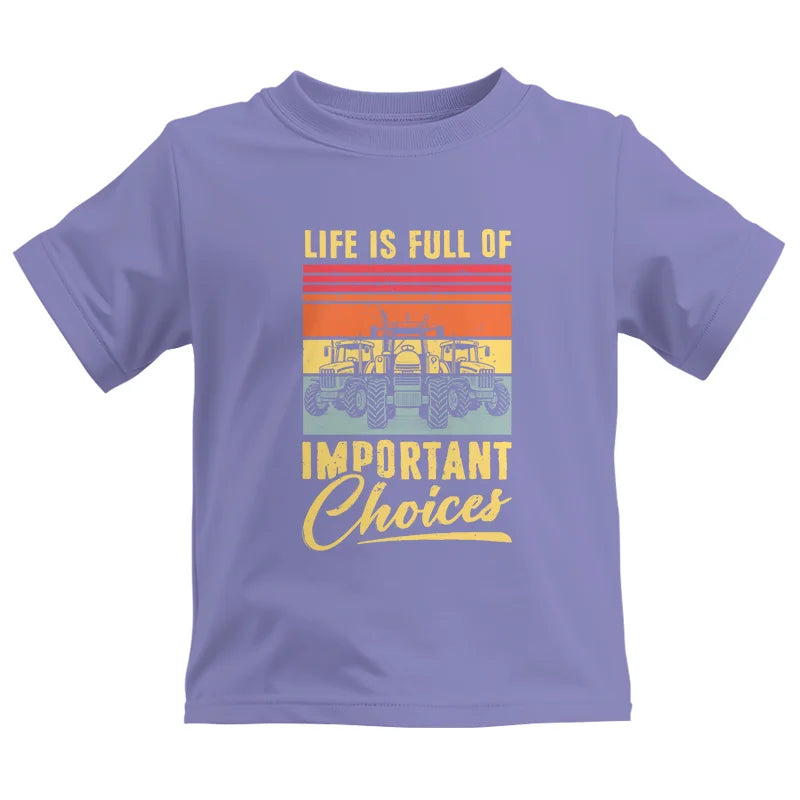 Image of Life Is Full Of Important Choices 39 - Kids Heavy Cotton™ Tee