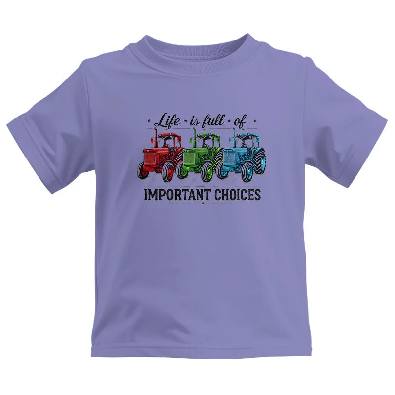 Image of Life Is Full Of Important Choices 6 - Kids Heavy Cotton™ Tee